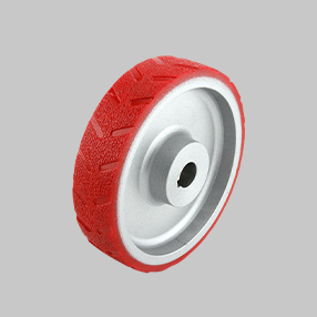 键槽安装 - 铸铁聚氨酯人字加咬花