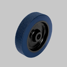 键槽安装 - 8寸铸铁聚氨酯咬花纹