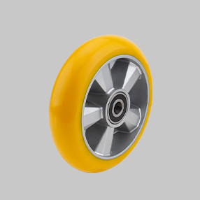 禾达单轮新品 - 铝芯厚胶球形聚氨酯