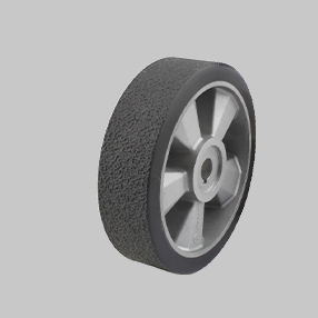 8寸铝芯聚氨酯咬花纹